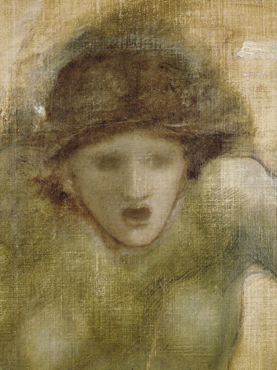 Studie af Perseus, 1876 af Edward Burne Jones