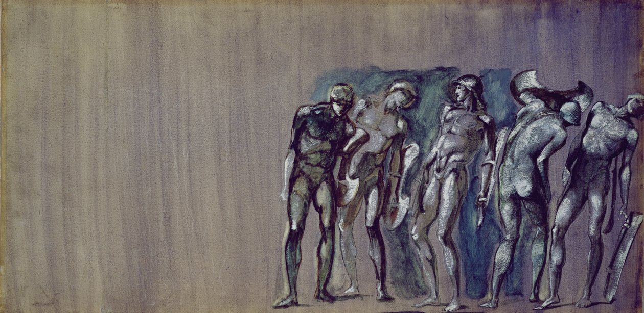 Courtiers Being Turned into Stone, fra serien 