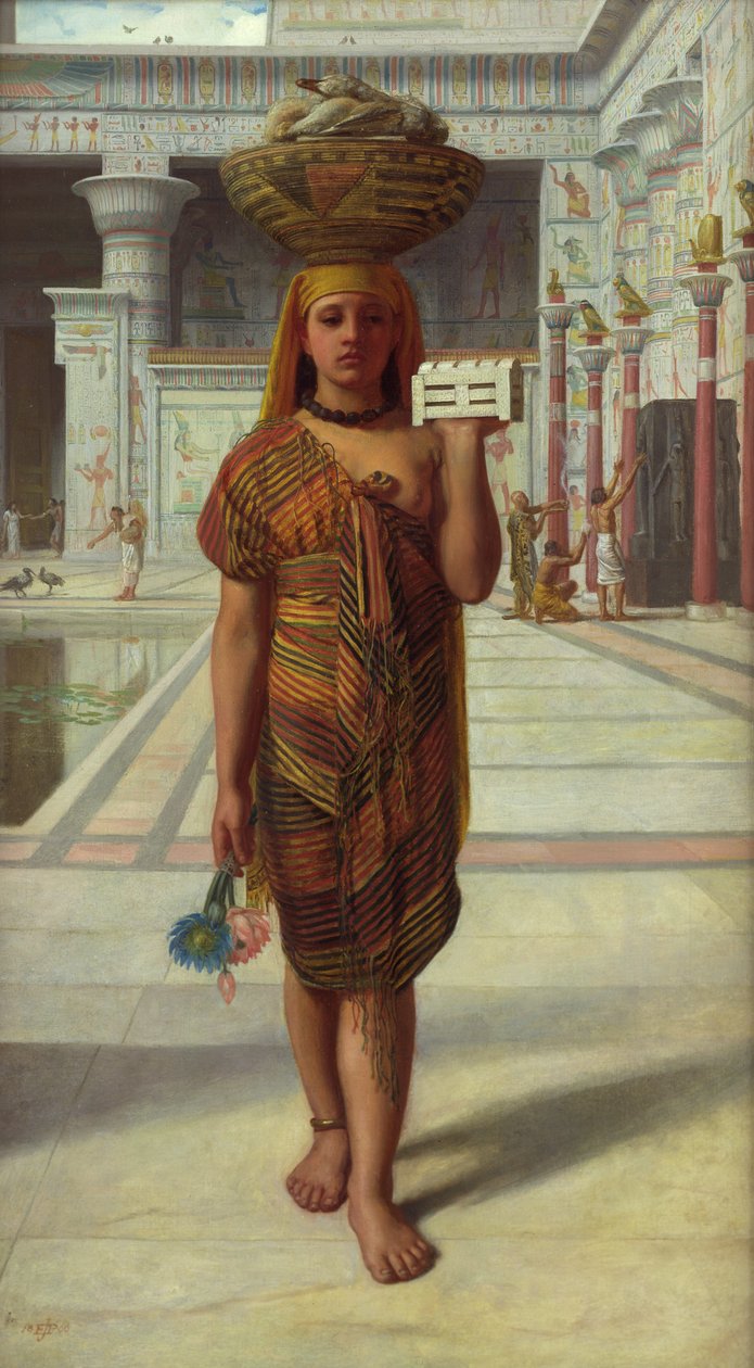 Offer til Isis, 1866 af Edward John Poynter
