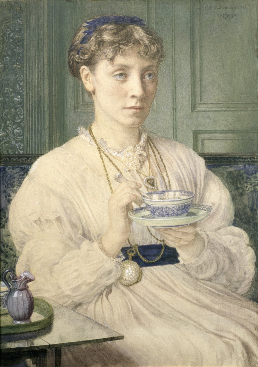Portræt af Georgiana Burne-Jones (1840-1920), 1870 af Edward John Poynter