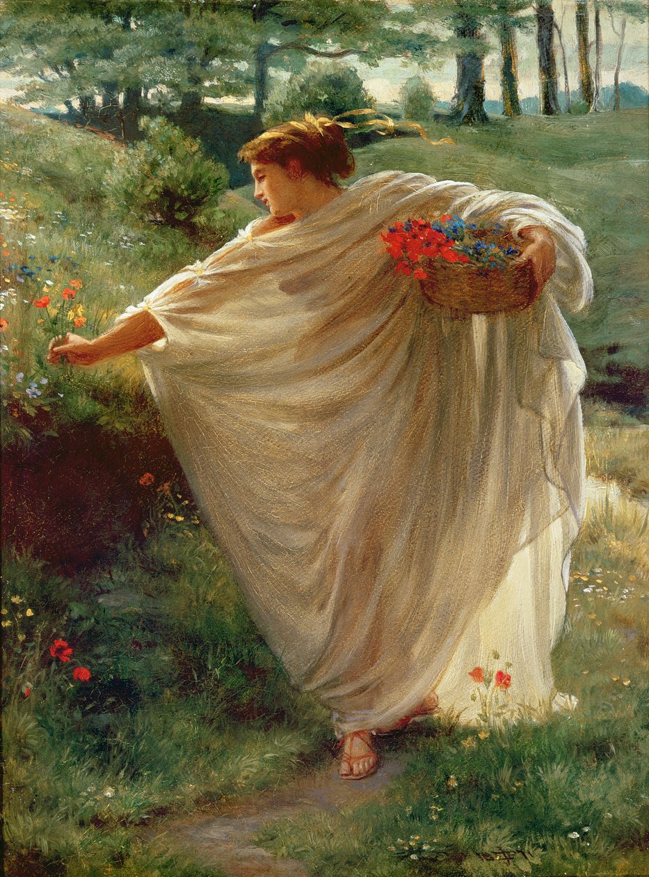 Vilde Blomster af Edward John Poynter