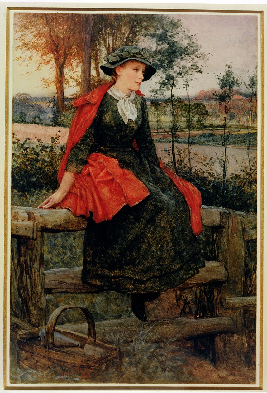 Den Røde Kap, 1883 af Edward Killingworth Johnson