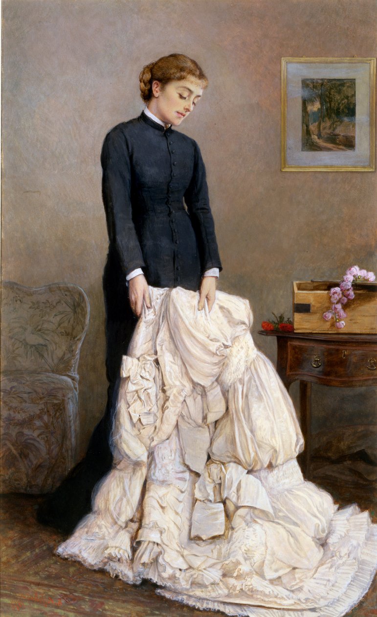 Den unge enke, 1877 af Edward Killingworth Johnson