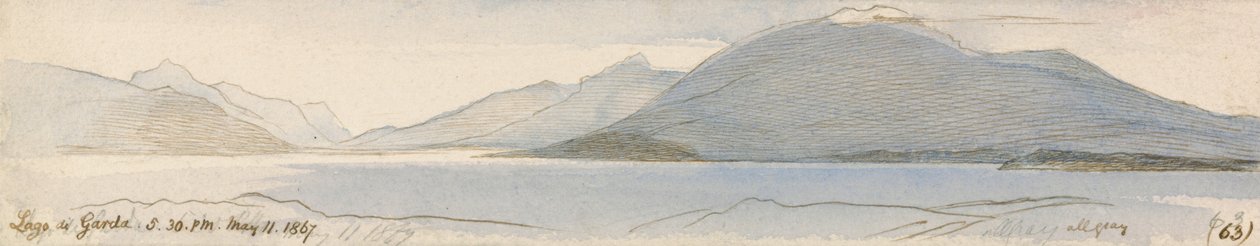 Gardasøen af Edward Lear