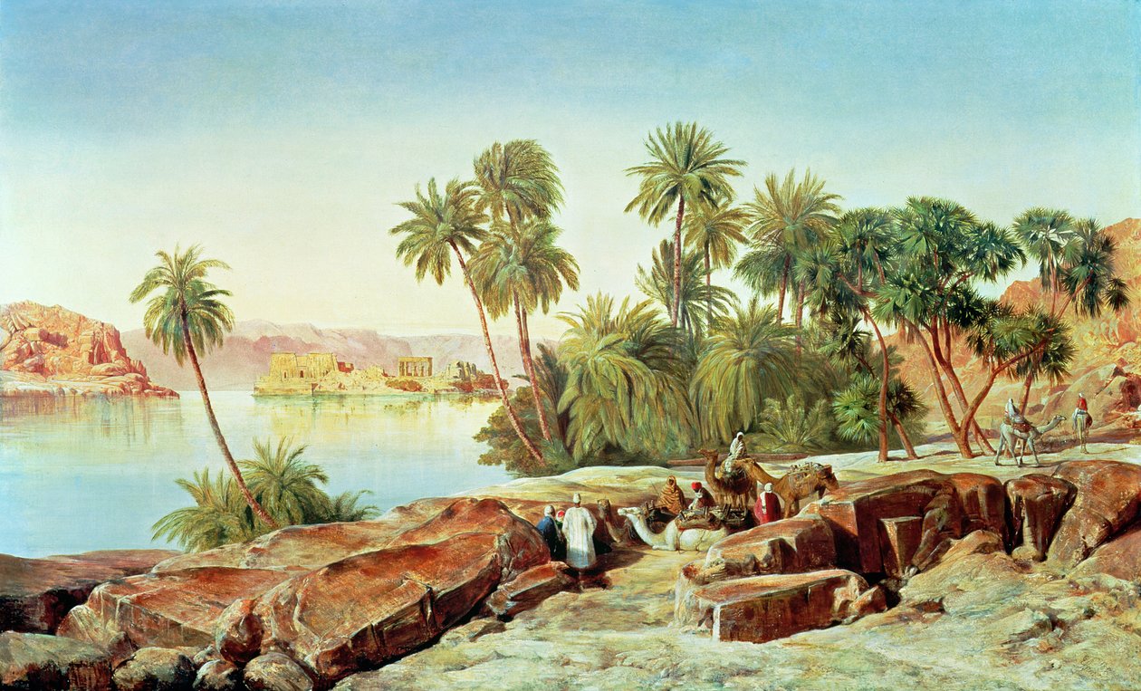Philae ved Nilen af Edward Lear