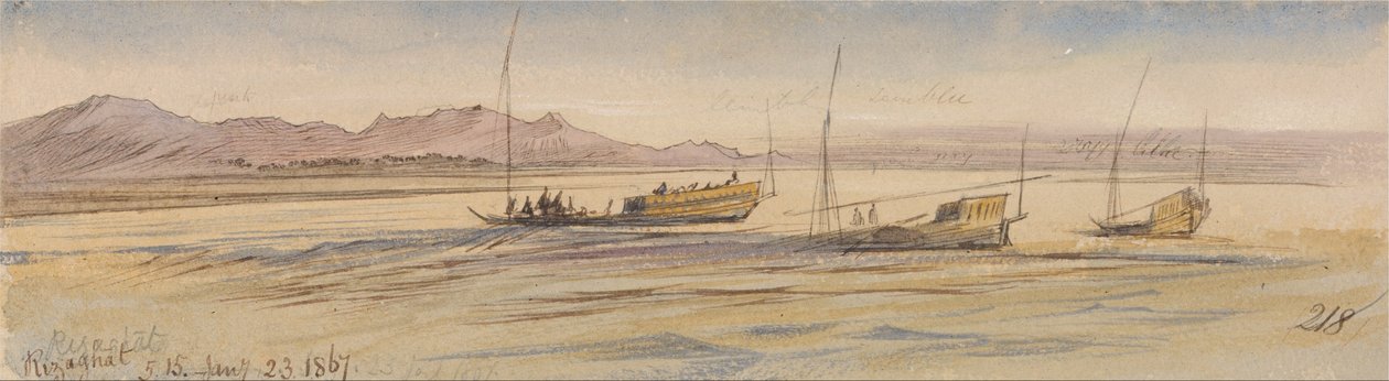 Rizaghat af Edward Lear
