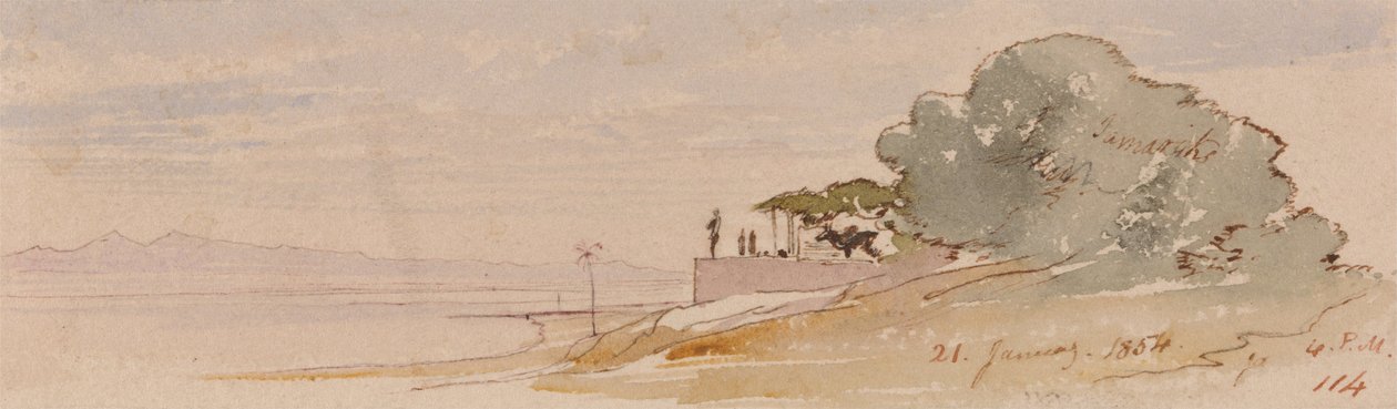 Theben af Edward Lear