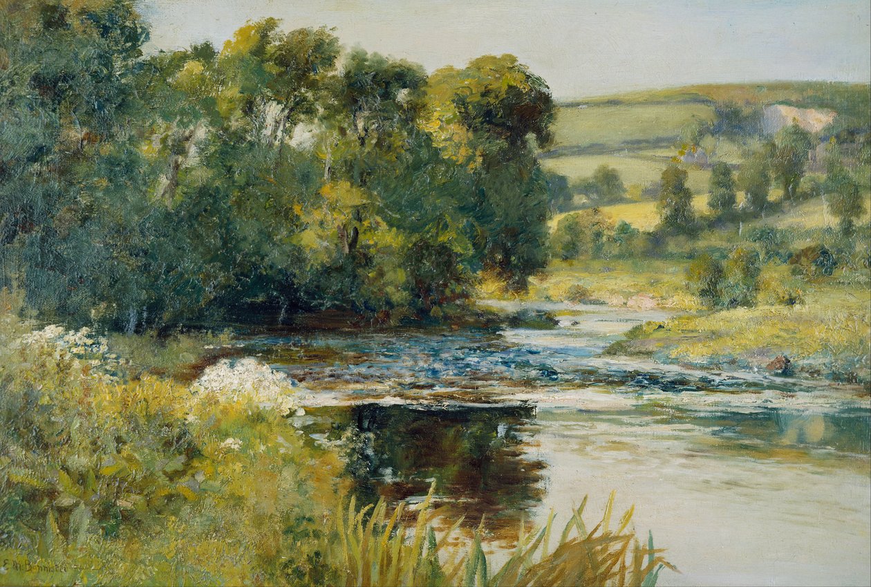 Streamside af Edward Mitchell Bannister