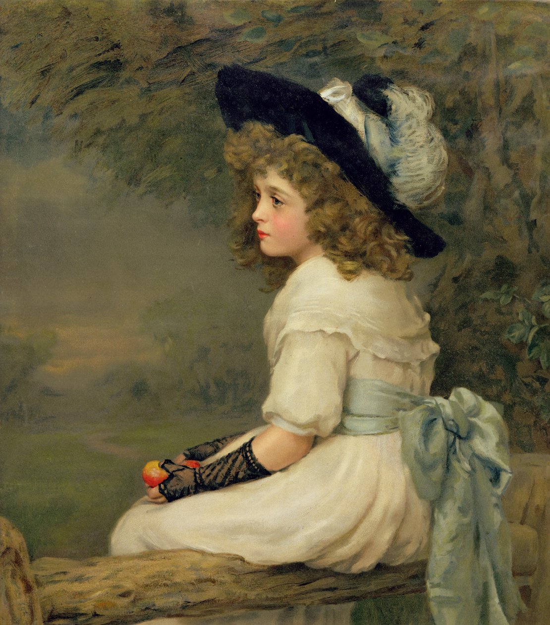 En datter af Eva, Pears Annual, jul, 1899 af Edward Patry