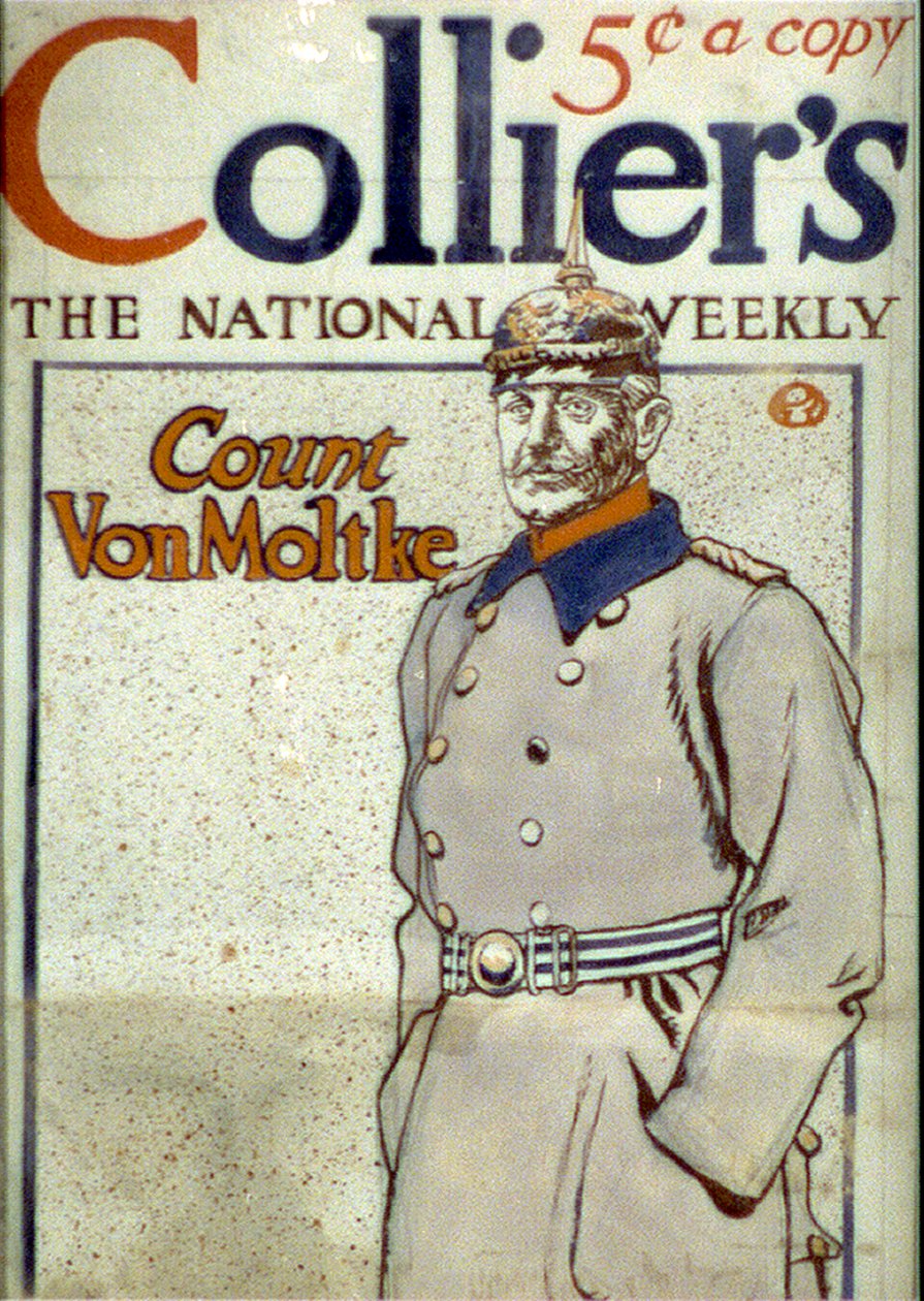 Grev von Moltke, forsiden af Colliers magasin, 1917 af Edward Penfield