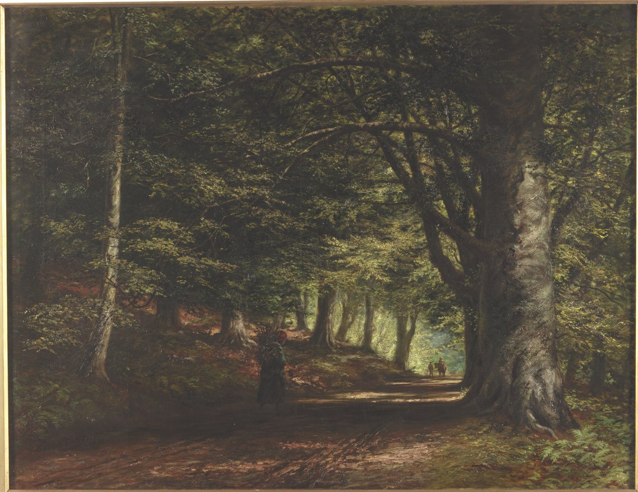 Beech Avenue, Inverary, 1876 af Edward Railton Catterns