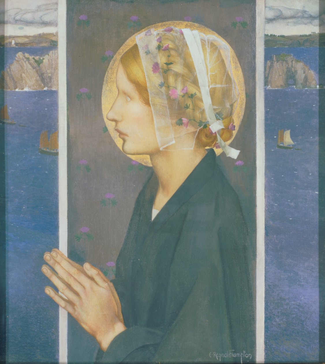 En madonna fra Bretagne, 1913 af Edward Reginald Frampton