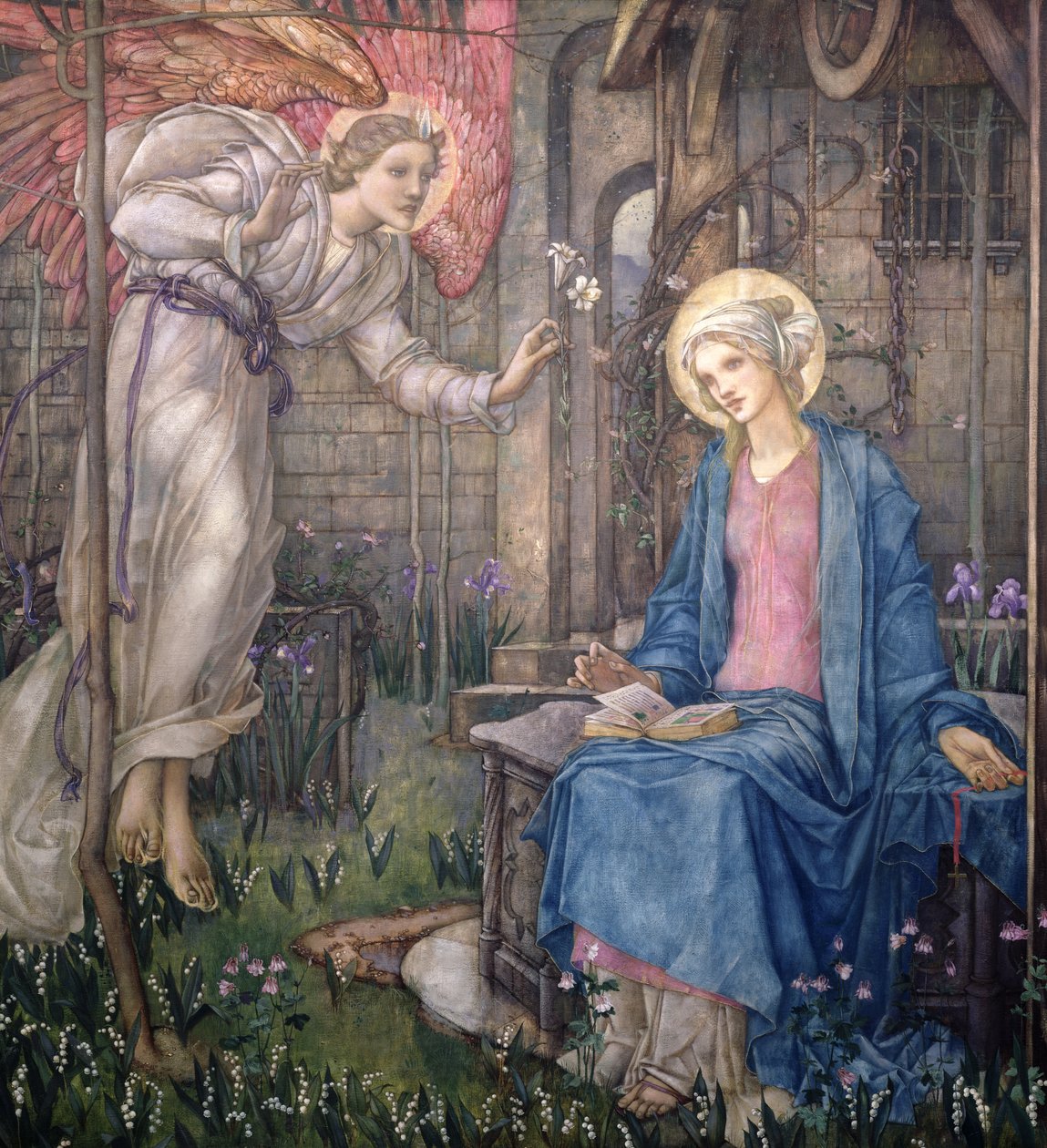 Bebudelsen (olie) af Edward Reginald Frampton