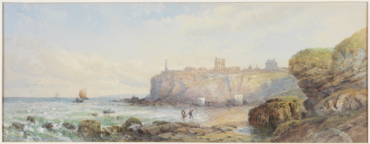 Tynemouth (akvarel og bodycolour på papir) af Edward Richardson