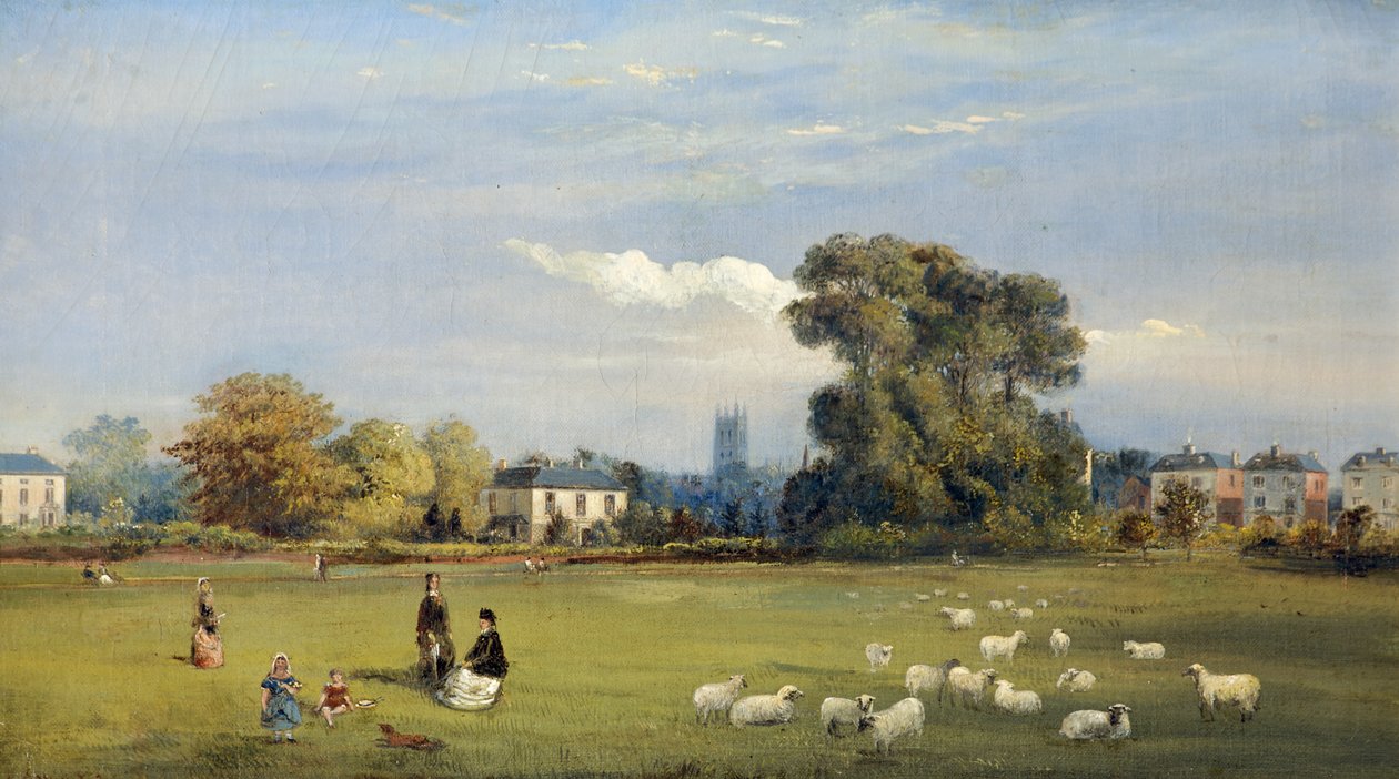 Spa Grounds, Gloucester, ca. 1875 af Edward Smith