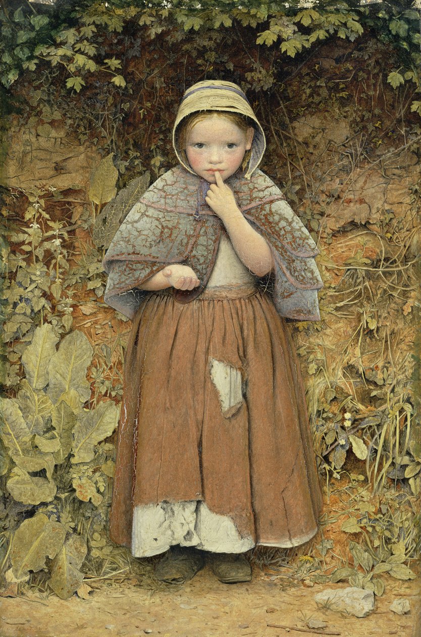 En tigger på stien, 1856 af Edward Thompson Davis