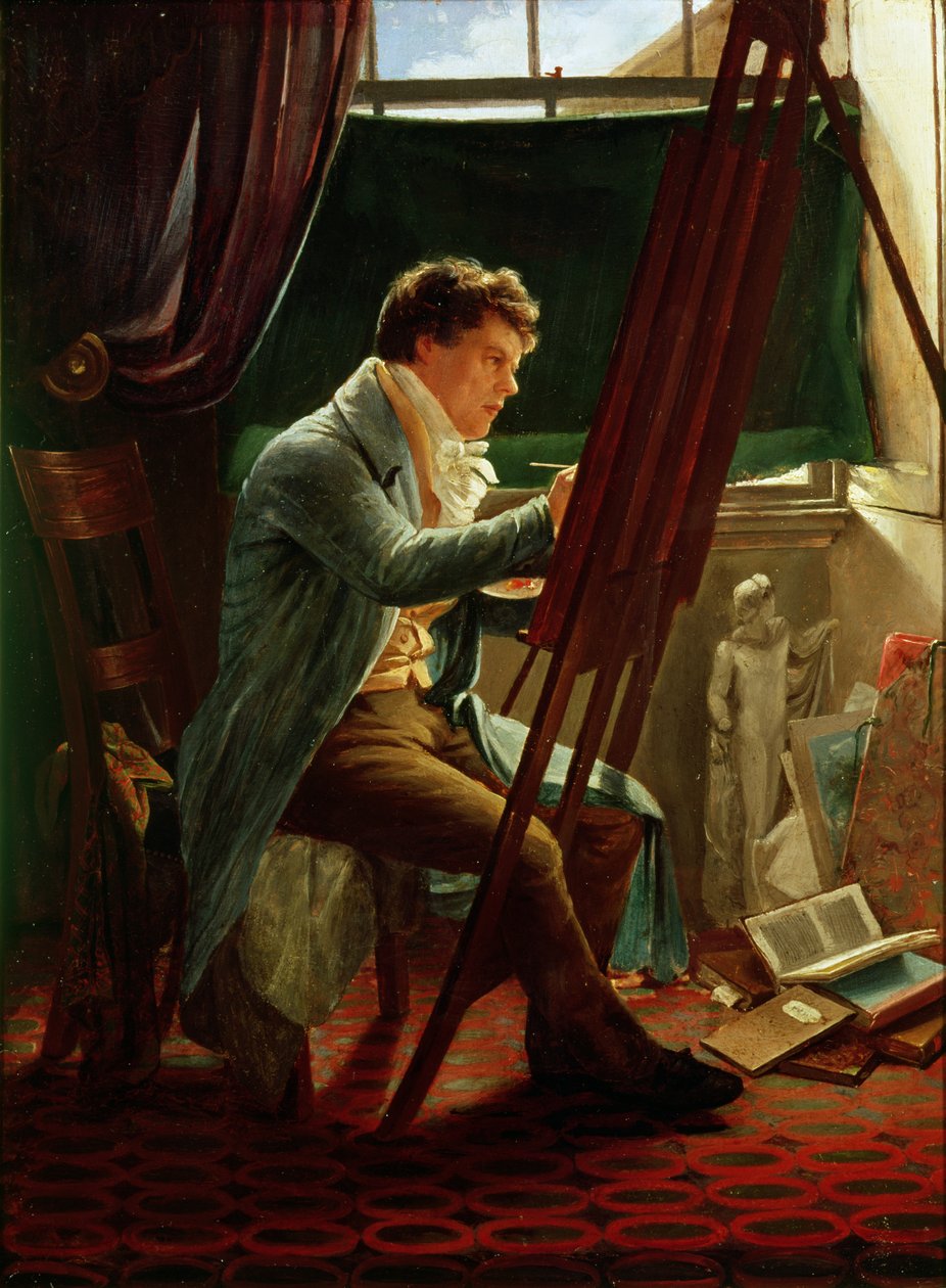 Edward Bird (1772-1819) af Edward Villiers Rippingille