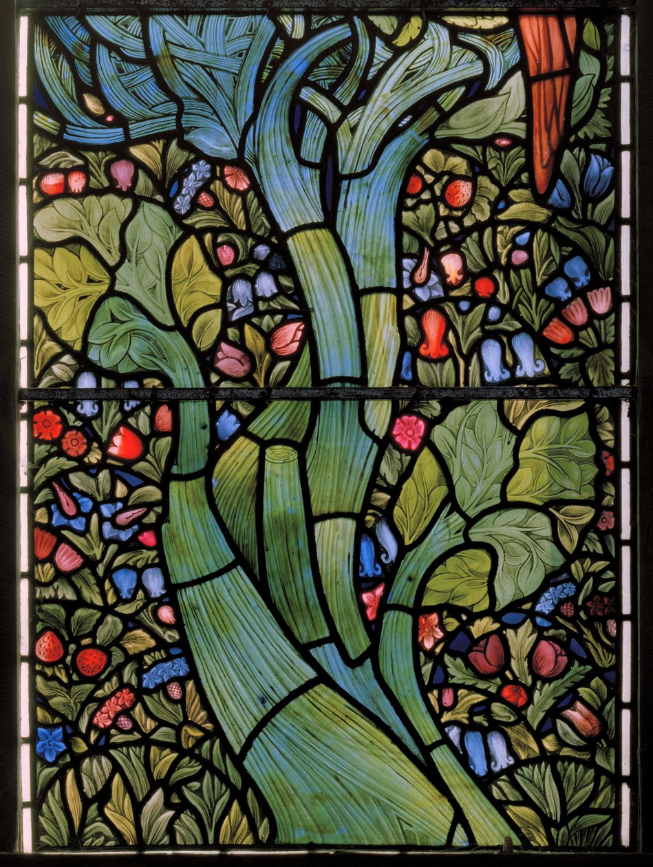 Writing Tree, East Window, 1880 af Edward and Morris Burne Jones