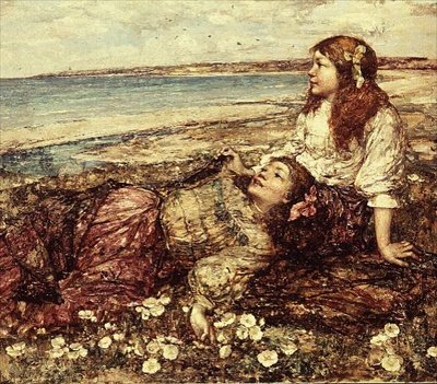 Brighouse Bay, nær Kirkcudbright af Edward Atkinson Hornel