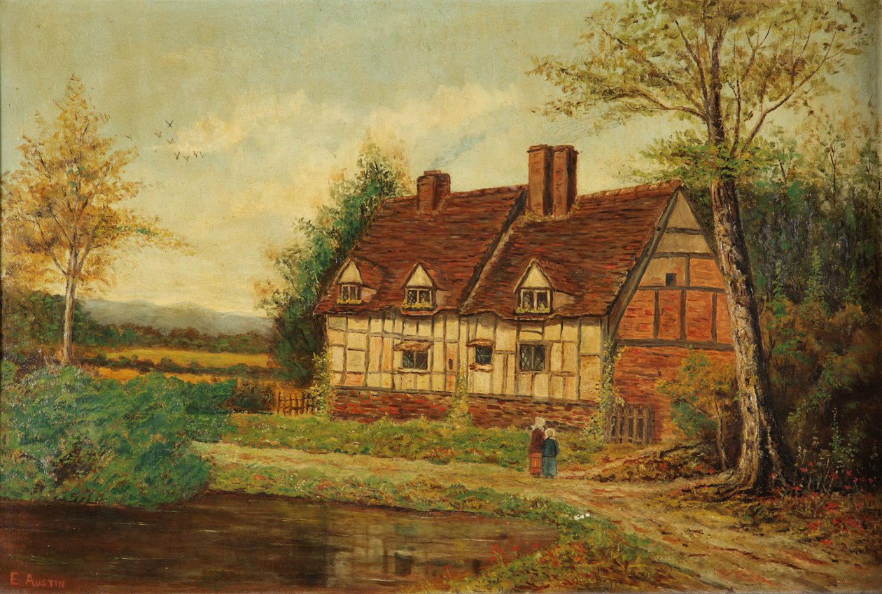 Nær Worcester, 1897 af Edward Austin