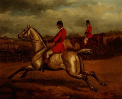 The Huntsman (olie på lærred) af Edward Benjamin Herberte