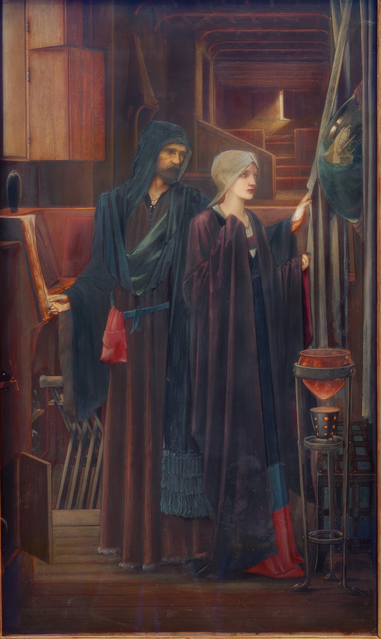 Tryllekunstneren af Edward Burne Jones