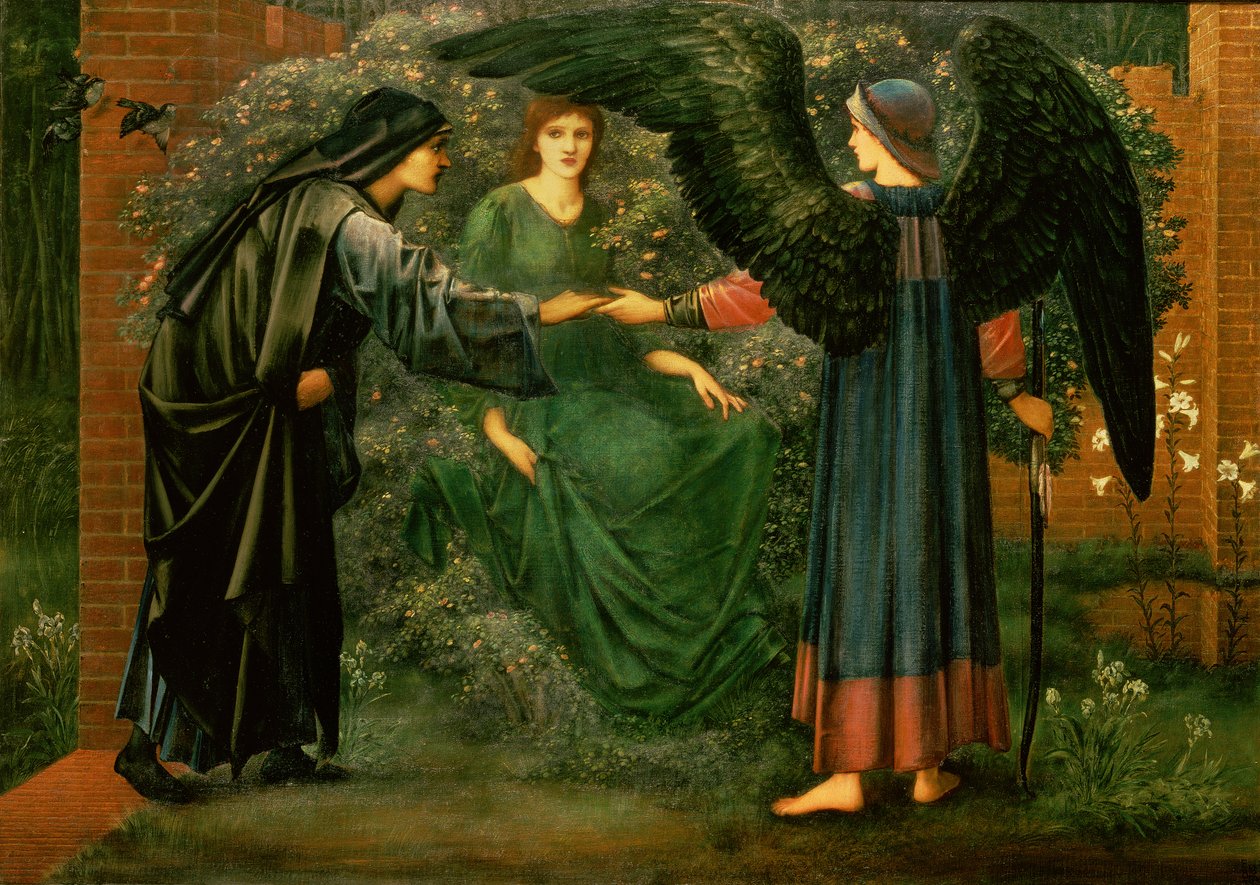 Rosens hjerte af Edward Burne Jones
