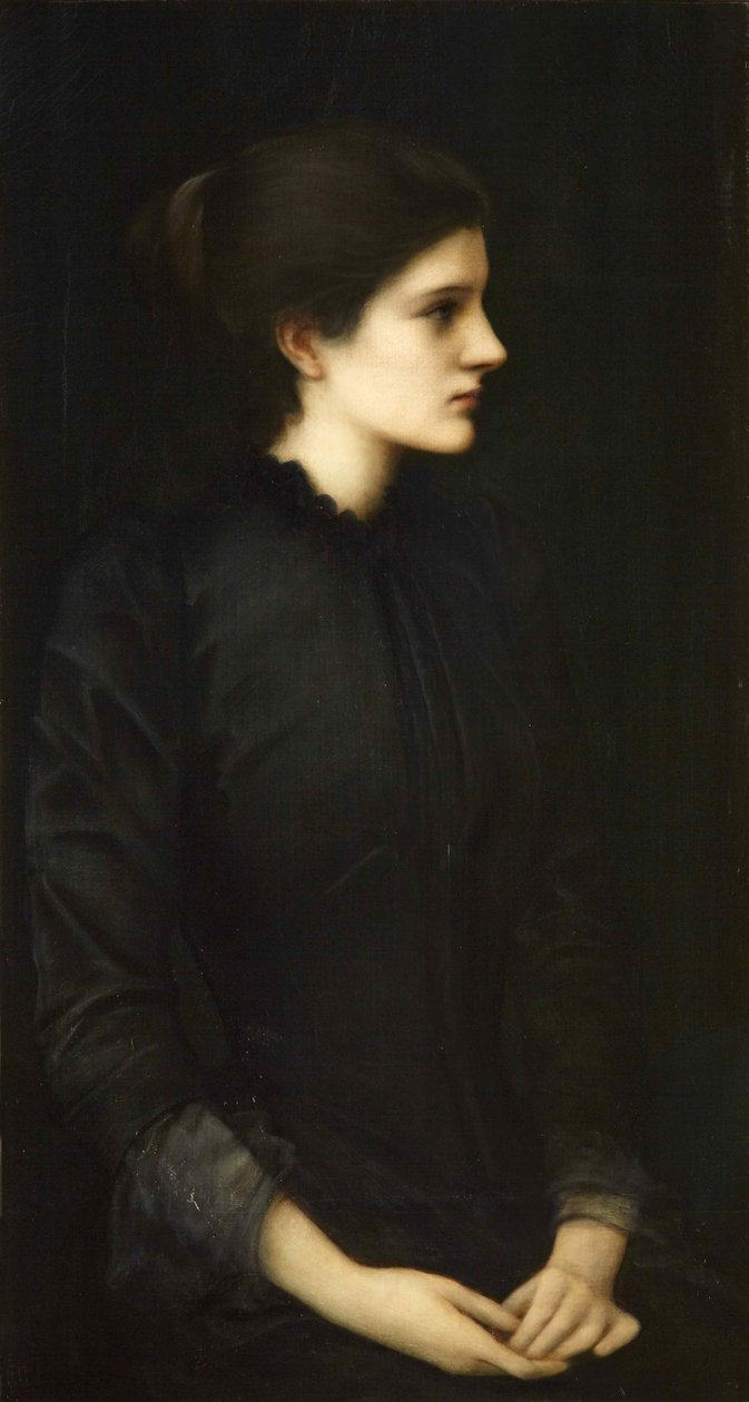 Portræt af Amy Gaskell, 1893. af Edward Burne Jones