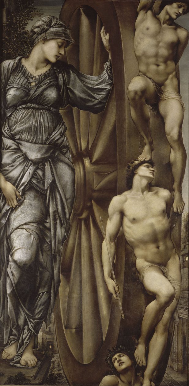 Lykkehjulet af Edward Burne Jones