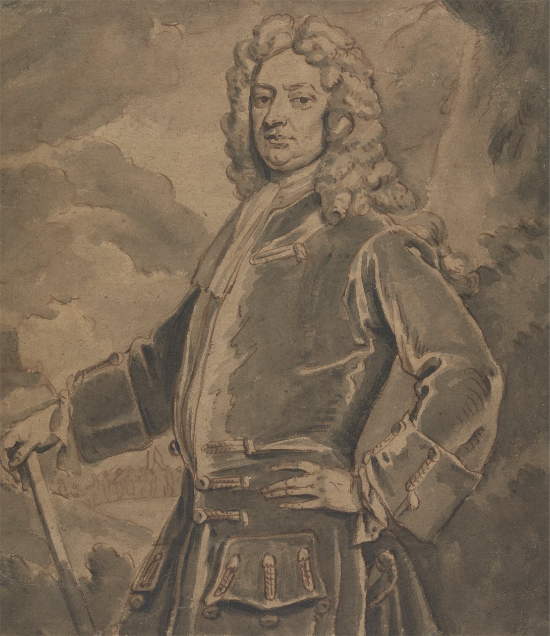 General Joseph Sabine af Edward Byng