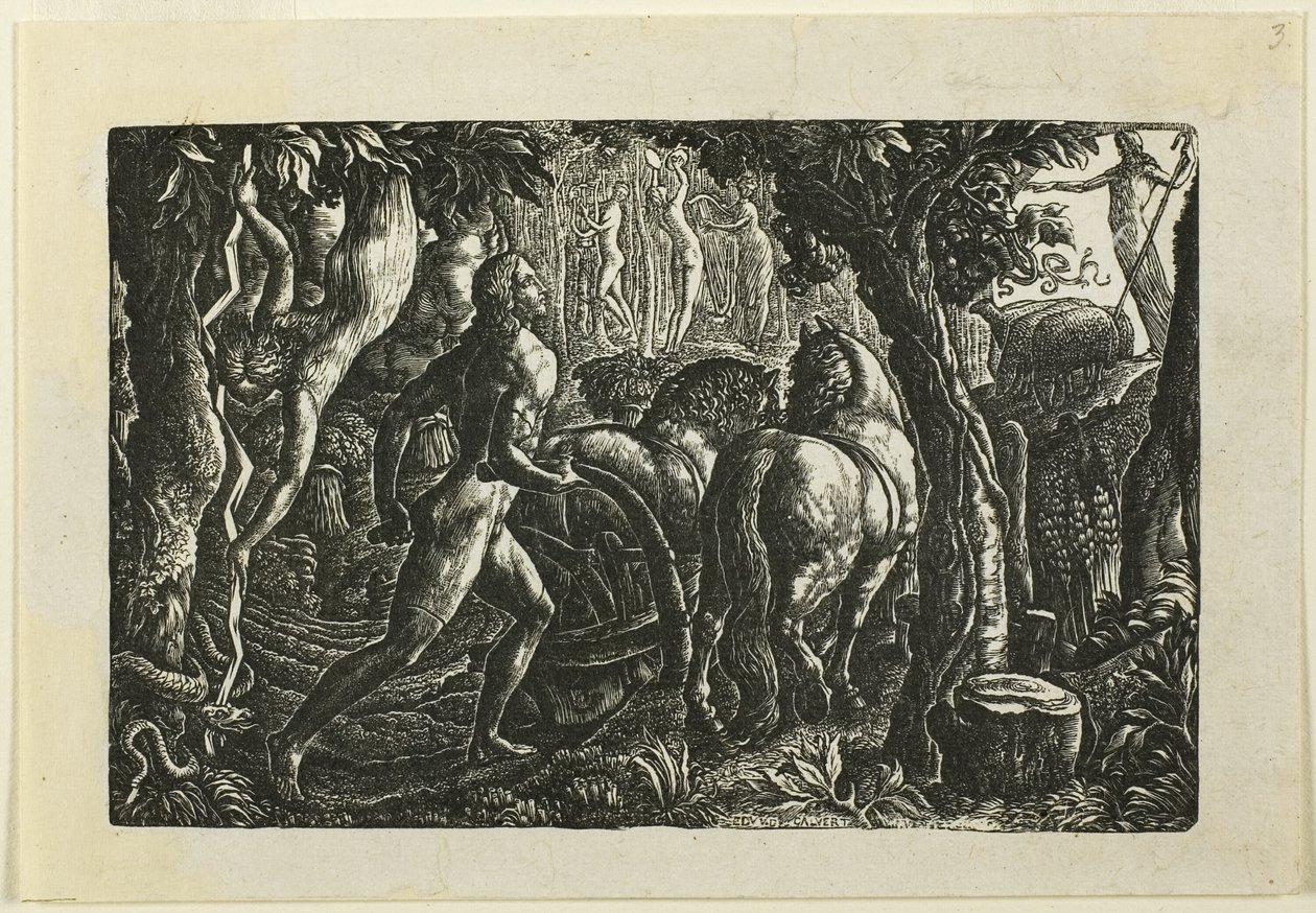 Plovmanden af Edward Calvert