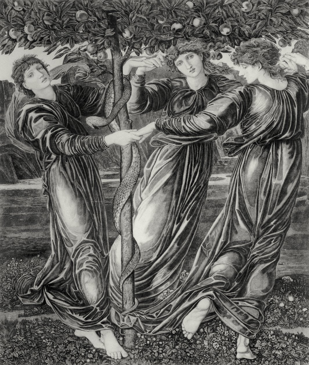 Havens have af Edward Coley (after) Burne Jones