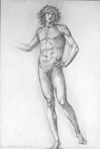 Kærlighed, Romaunt of the Rose af Edward Coley Burne Jones