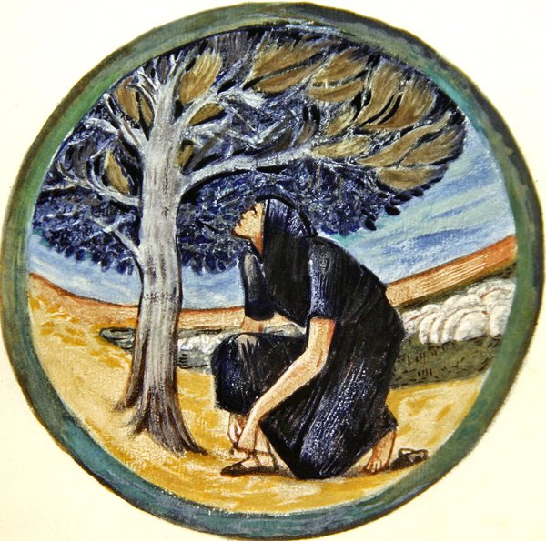 Blomsterbogen: XXXVII. Ildtræ af Edward Coley Burne Jones