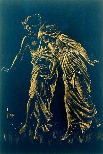 Piger der danser af Edward Coley Burne Jones
