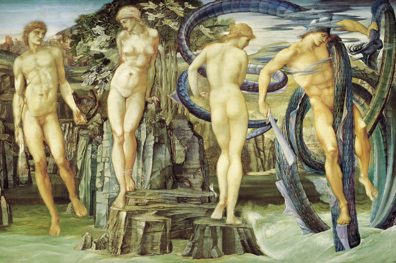 Perseus og Andromeda, 1876 af Edward Burne Jones