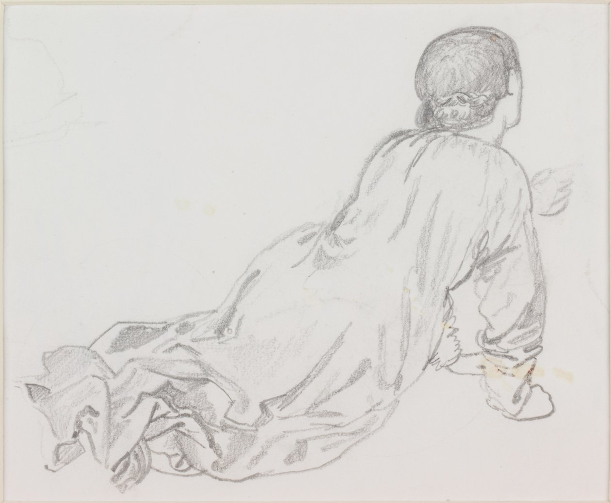Liggende figur af Edward Burne Jones