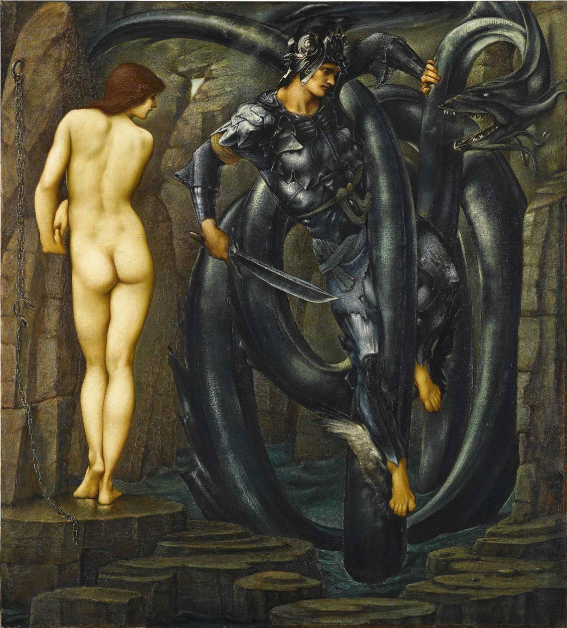Undergangen opfyldt, 1888. af Edward Burne Jones
