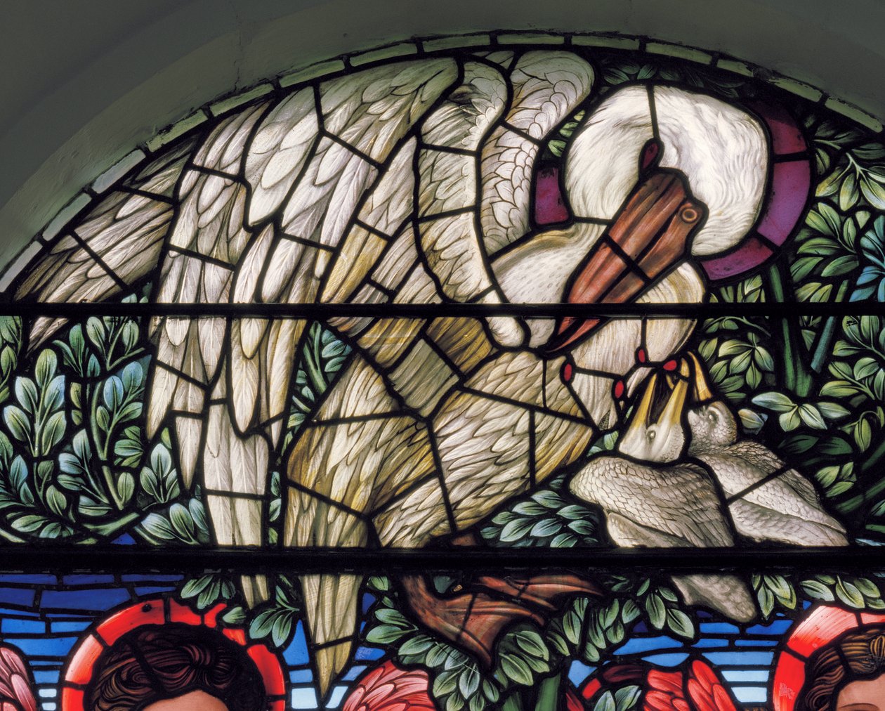 Pelikanen i sin fromhed af Edward Coley Burne Jones