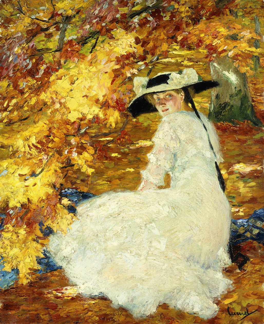 Nuancer af efterår af Edward Cucuel