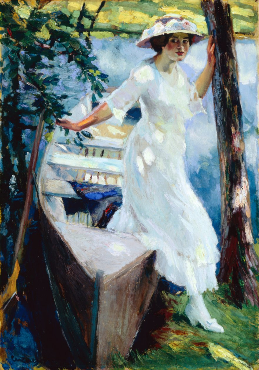 The Rendezvous (olie på lærred) af Edward Cucuel
