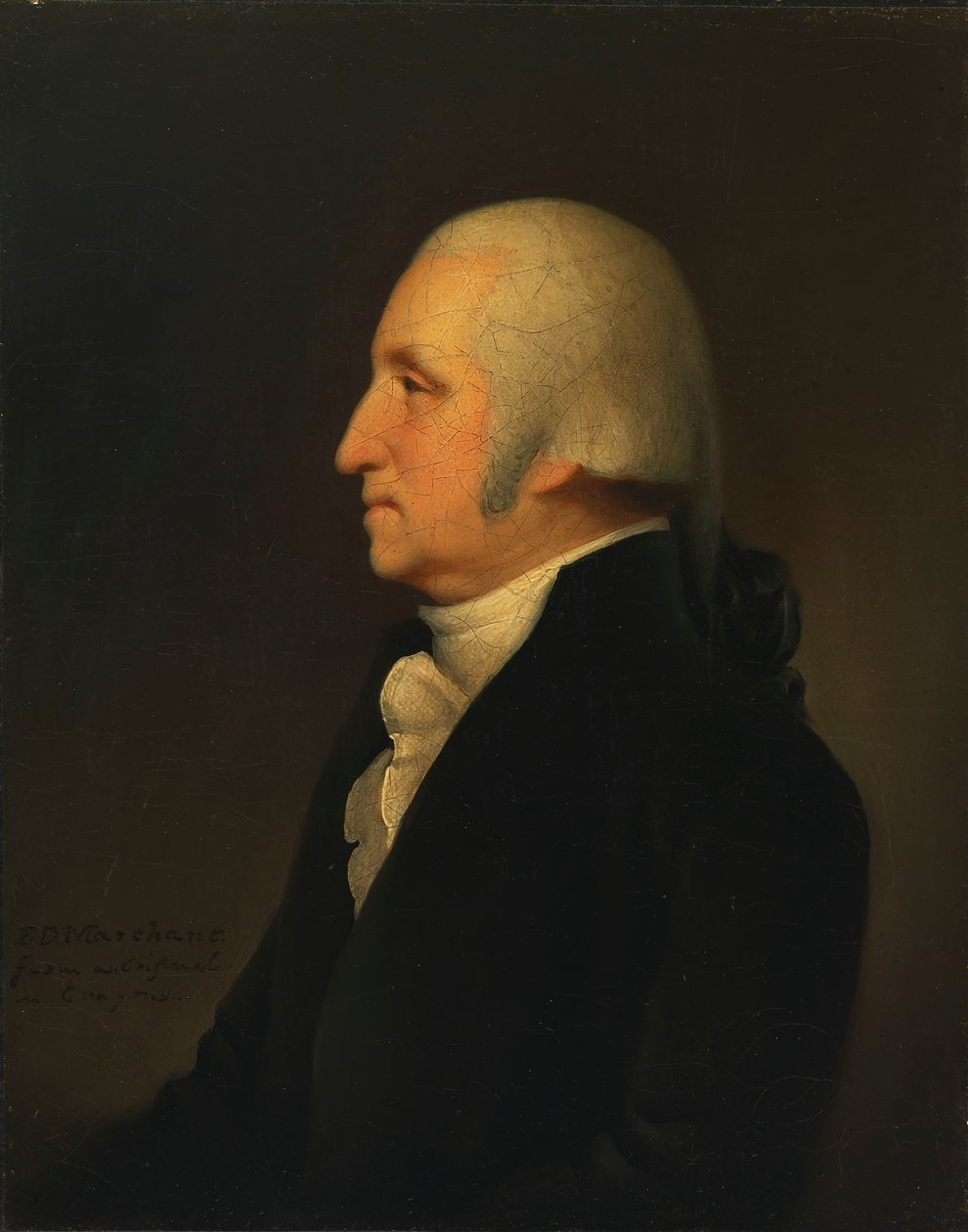 George Washington, 1843-1844. af Edward Dalton Marchant