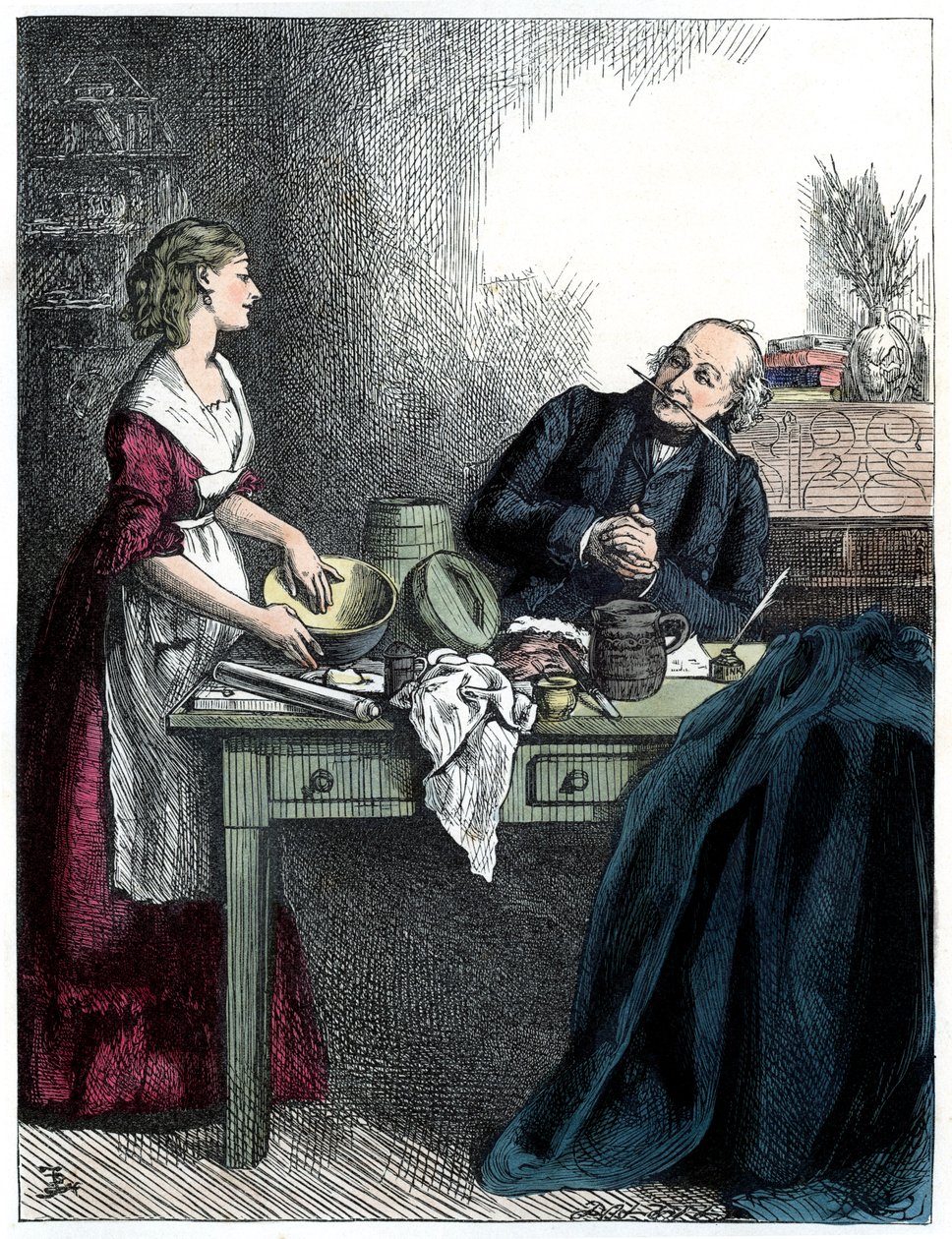 Martin Chuzzlewit af Charles Dickens af Edward Dalziel