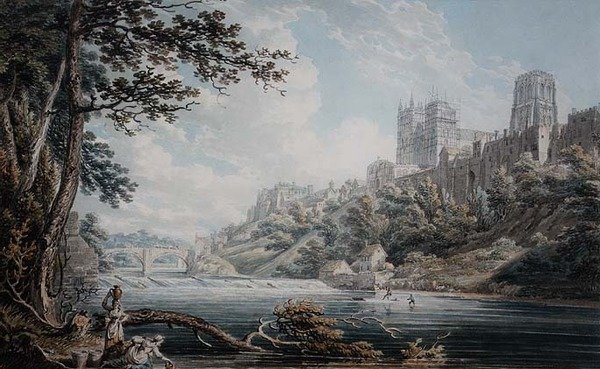 Durham Cathedral af Edward Dayes