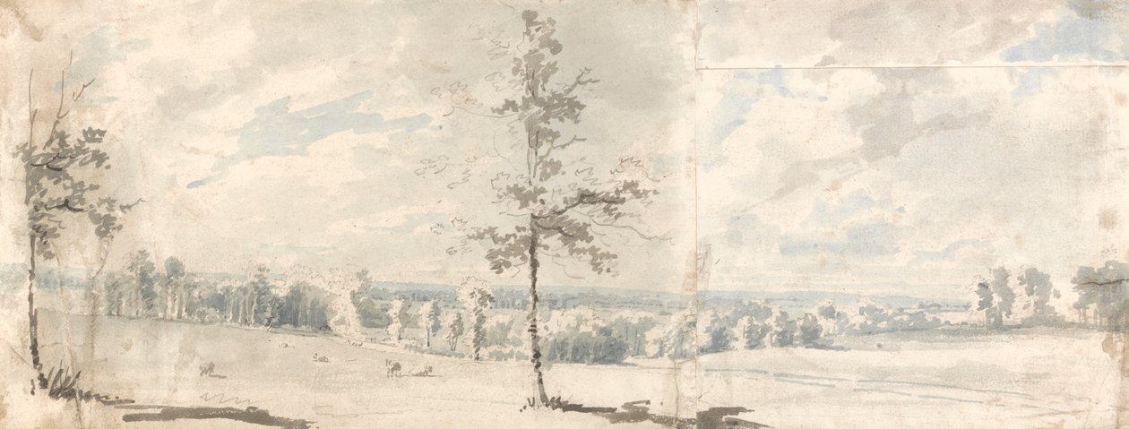 Harrow Common, Middlesex af Edward Dayes