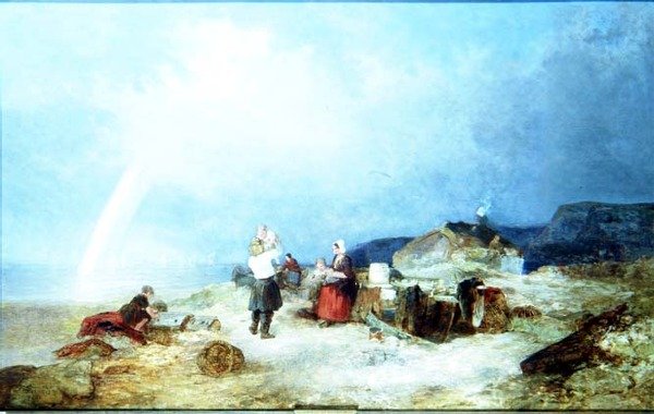 Hvor regnbuen ender af Edward Duncan