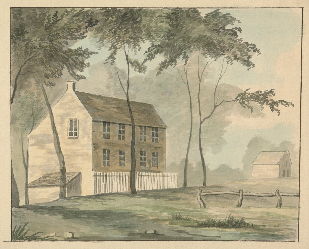Landsted af Edward Francis Burney
