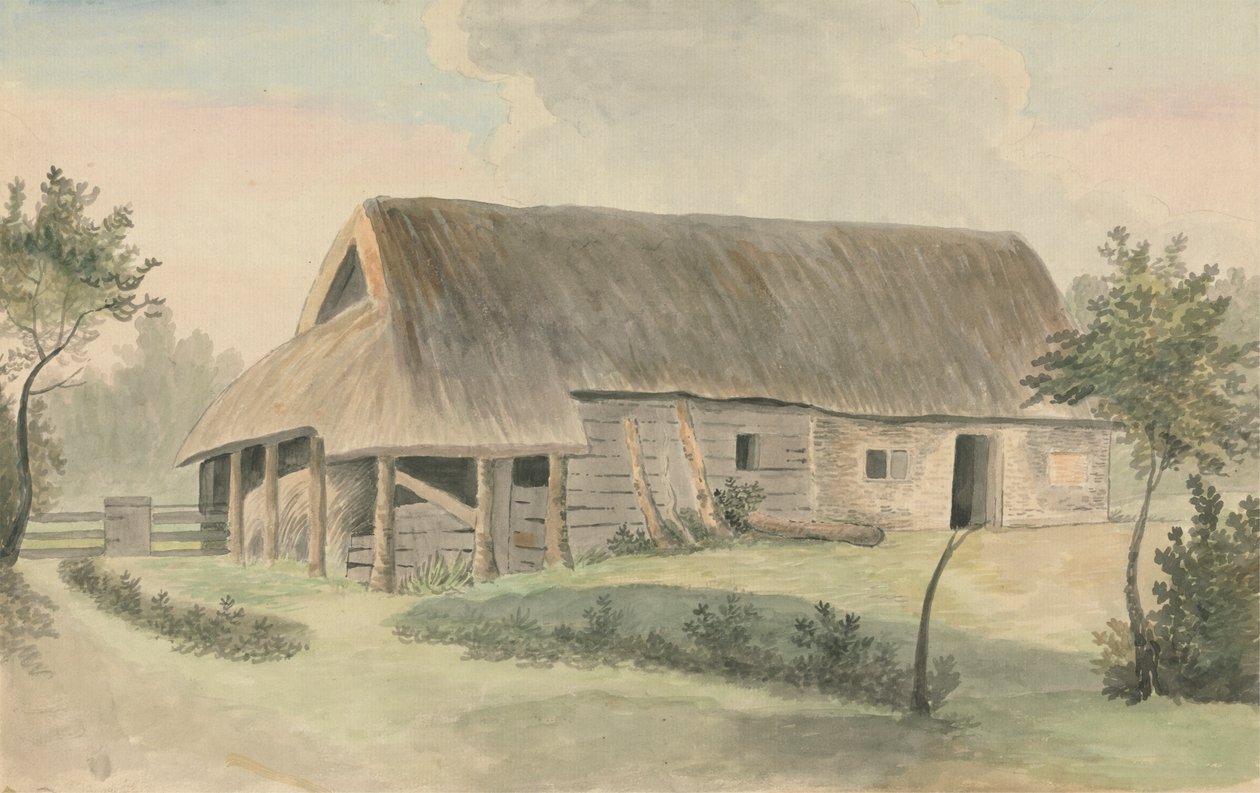 Lade med stråtag af Edward Francis Burney