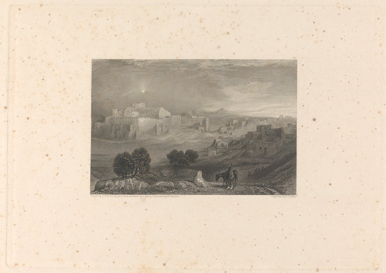 Betlehem af Edward Francis Finden