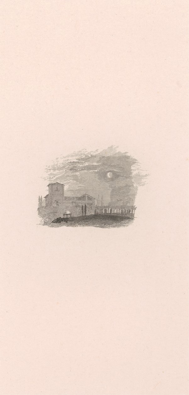 Galileos villa (vignet) af Edward Goodall